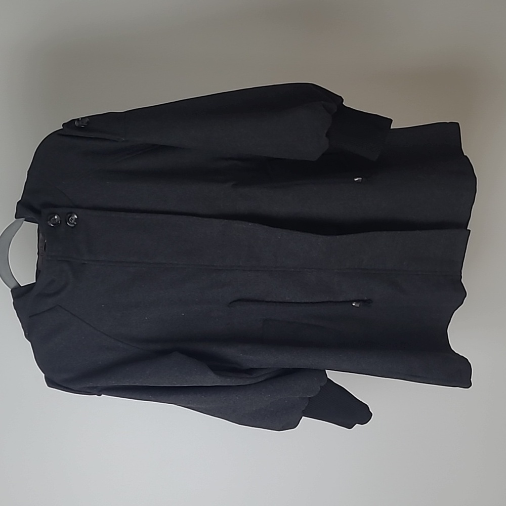 OZL Hooded Coat Cinch Waist Lined L